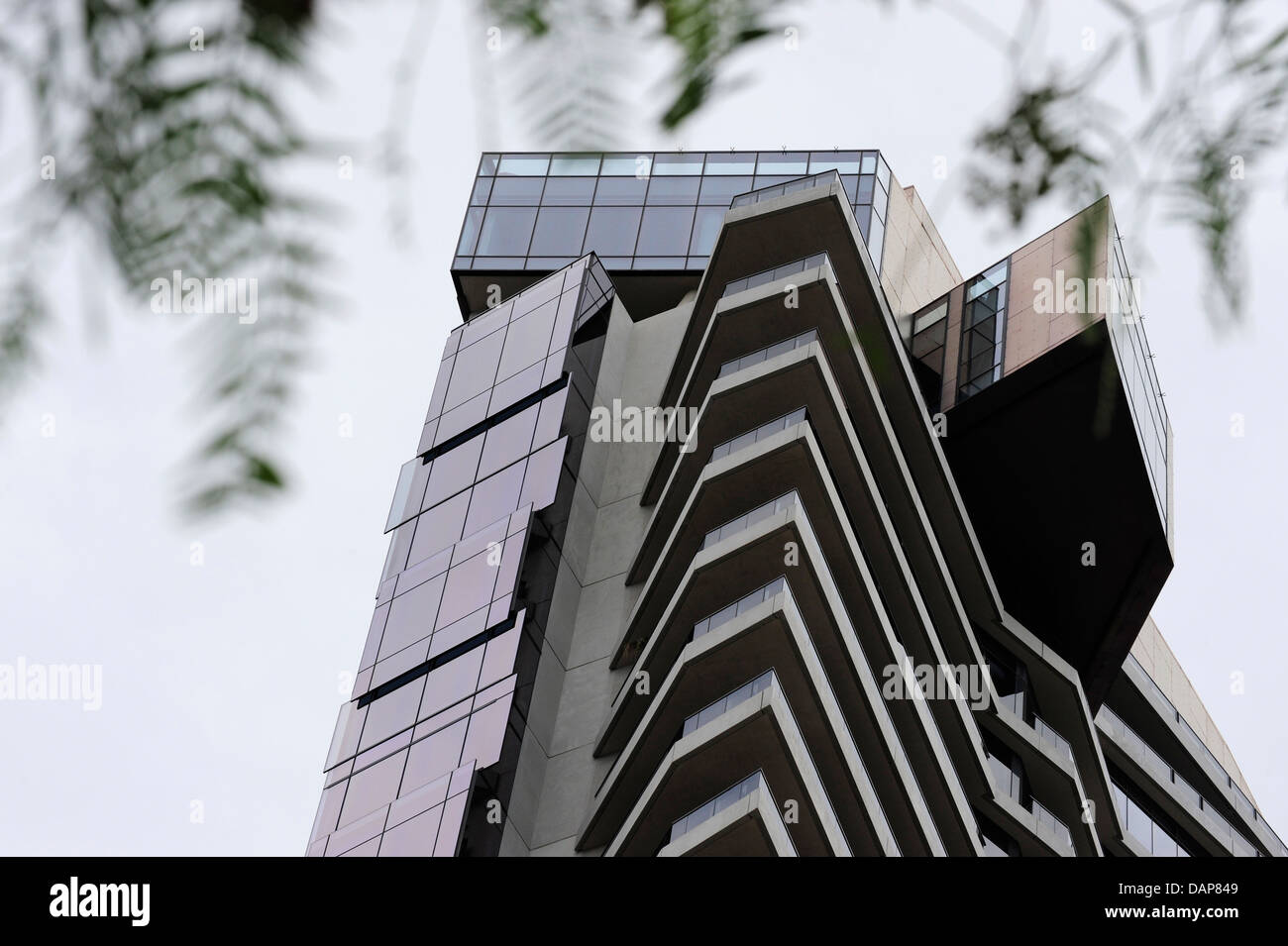 Australien, Victoria, Ansicht des Gehäuses Gebäude in der Docklands Stockfoto