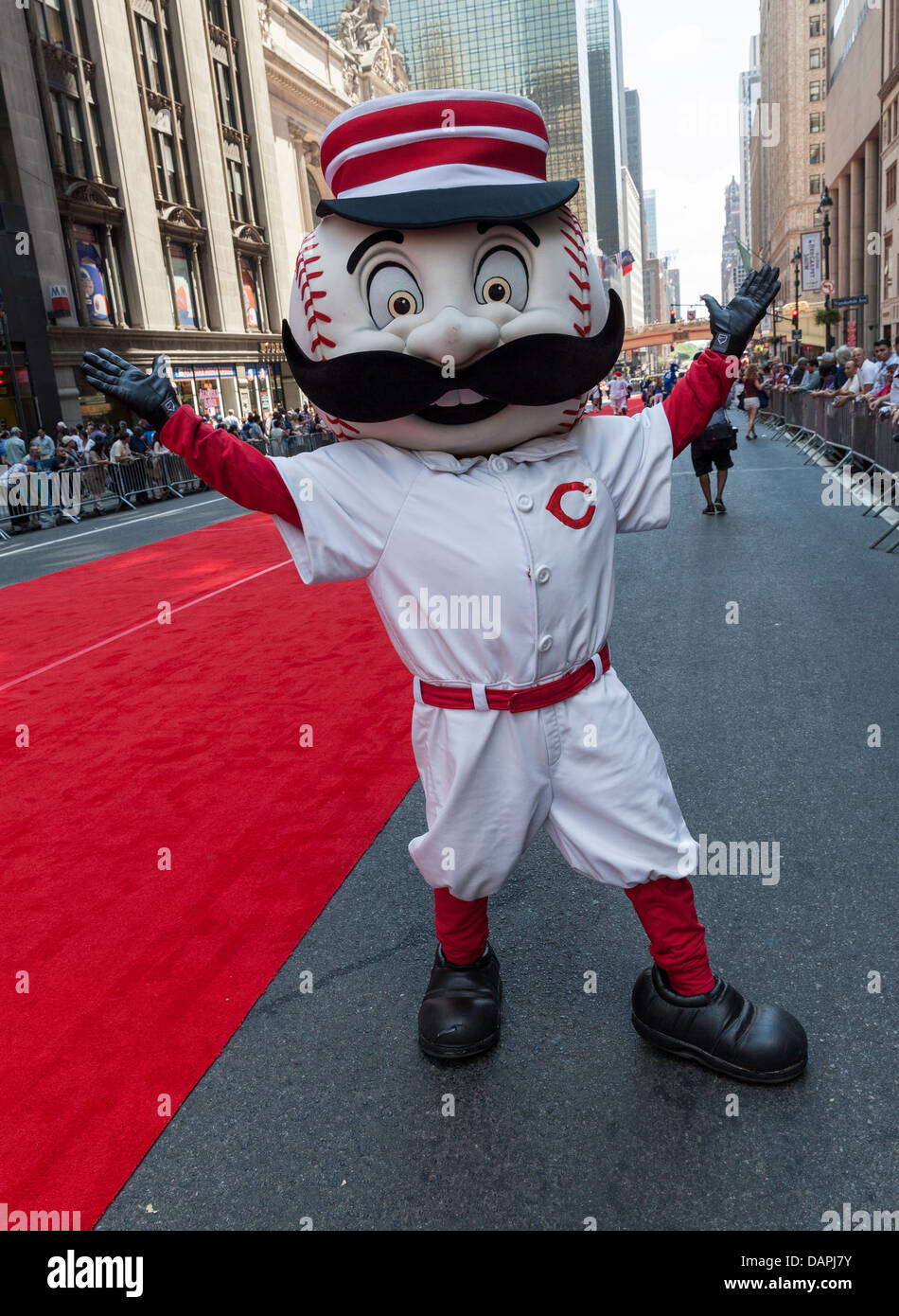 Baseball All-Star-Spiel Red-Carpet-Parade in New York Stockfoto