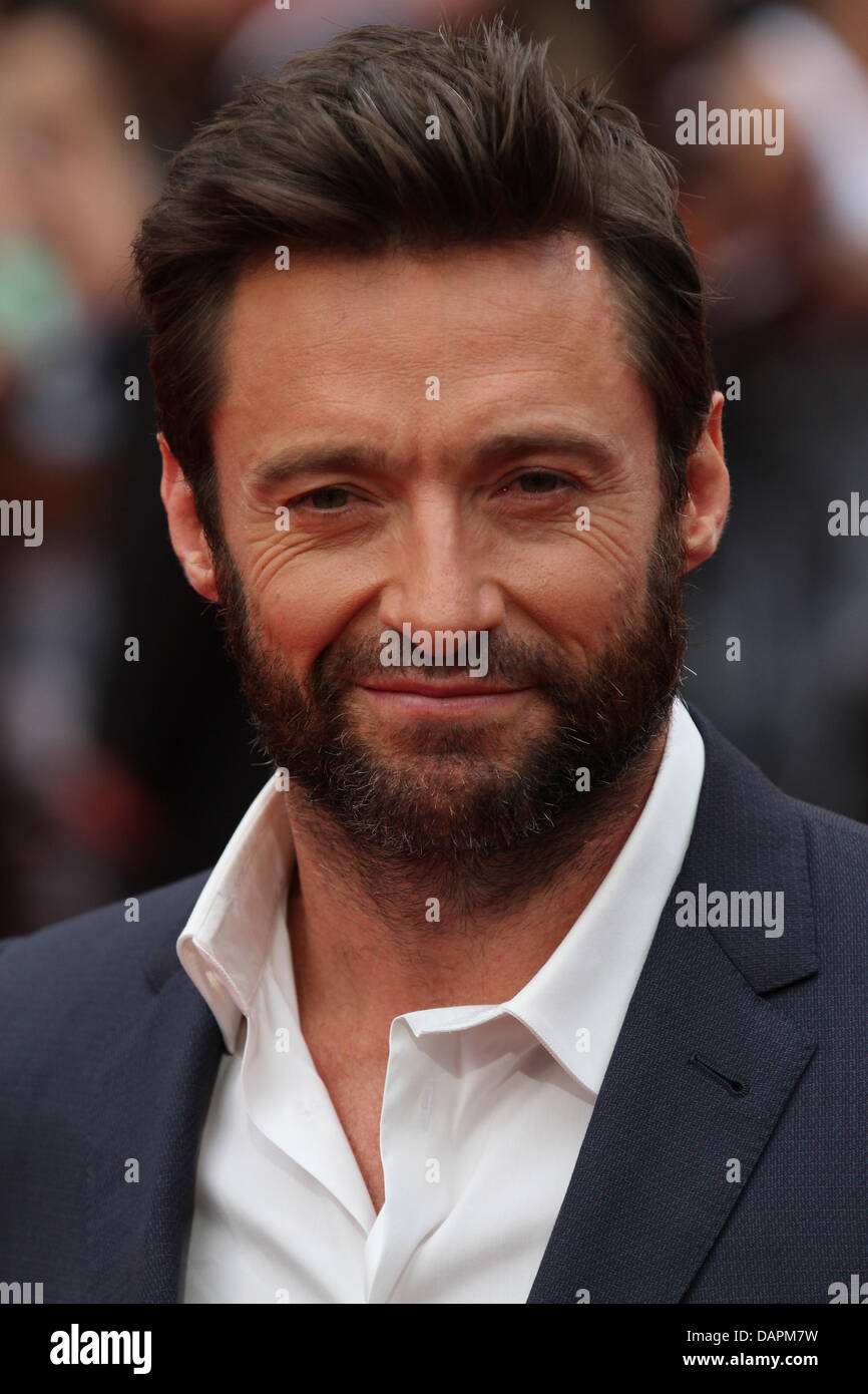 London, UK, 16. Juli 2013. Hugh Jackman besucht die britischen Film-Premiere von "The Wolverine" The Empire Cinema © WFPA/Alamy Live Stockfoto