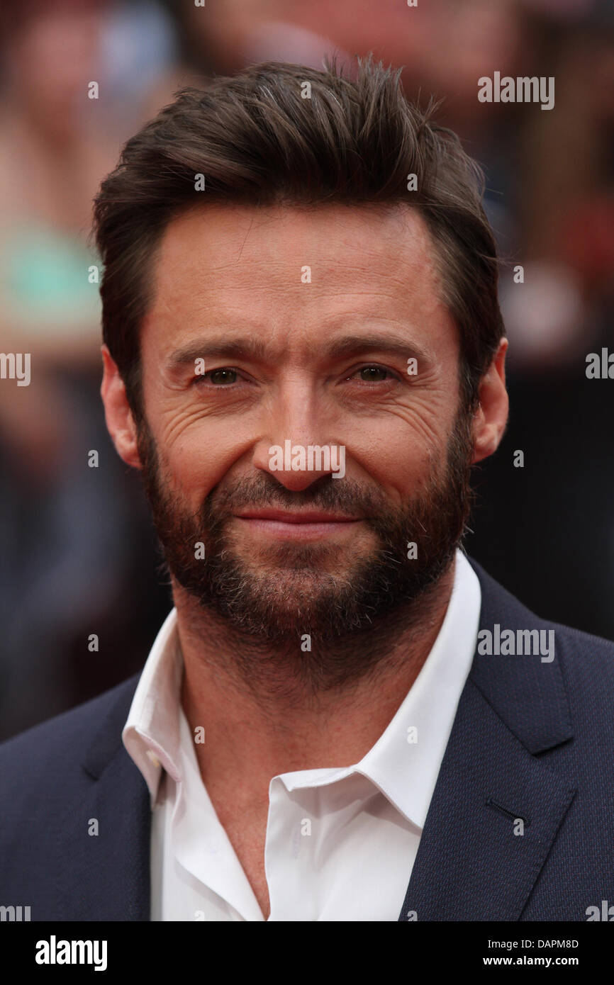 London, UK, 16. Juli 2013. Hugh Jackman besucht die britischen Film-Premiere von "The Wolverine" The Empire Cinema © WFPA/Alamy Live Stockfoto