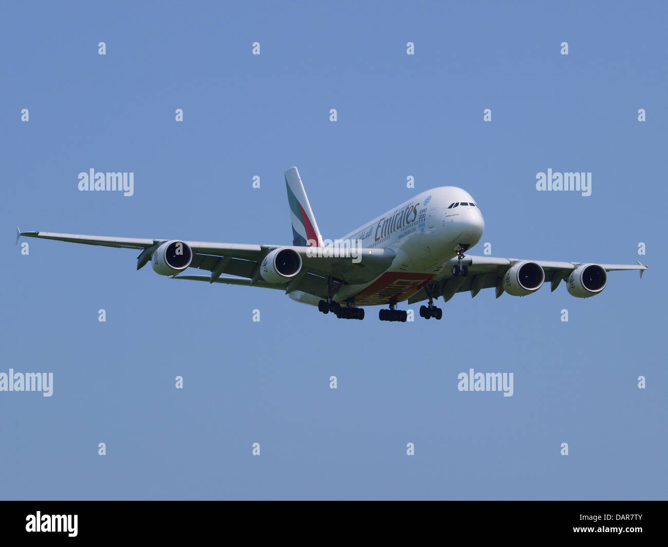 A6-EDI Emirates Airbus A380-861 - Cn 028-2 Stockfoto