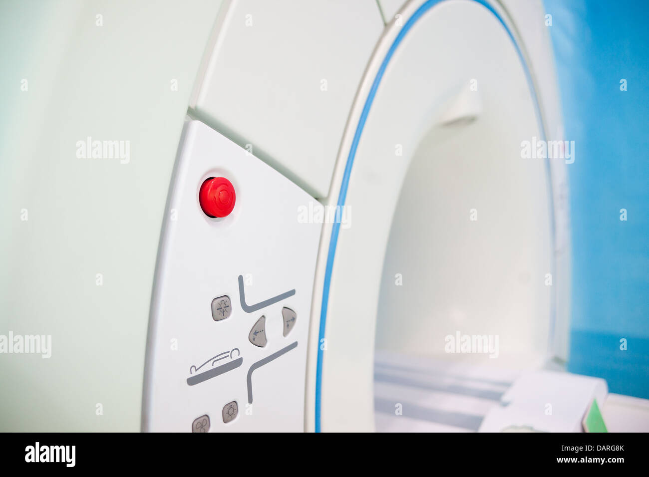 Eine medizinische Ausrüstung-CAT-Scan-Maschine Stockfoto