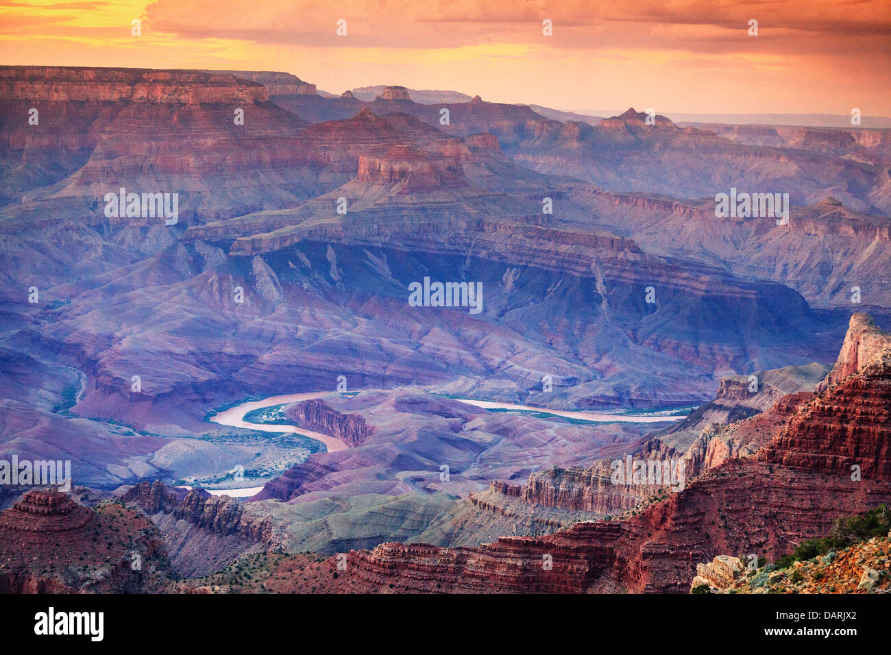 USA, Arizona, Grand Canyon Nationalpark (South Rim), Lipan Punkt Stockfoto
