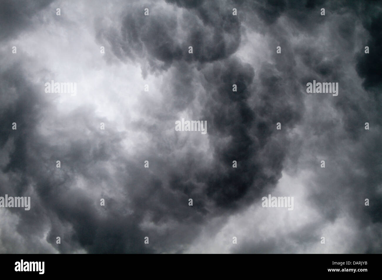 stürmischen Wolken Stockfoto