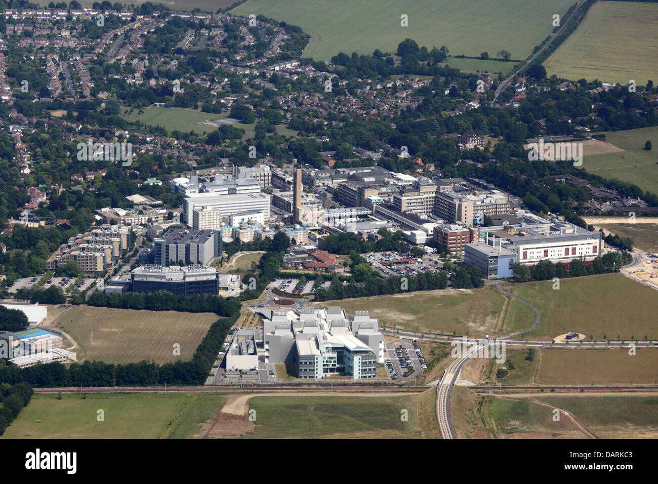 Addenbrooke Krankenhaus Stockfoto