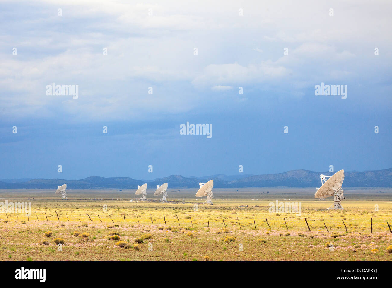 USA, New Mexiko, Socorro, internationale Radioteleskop Very Large Array Stockfoto