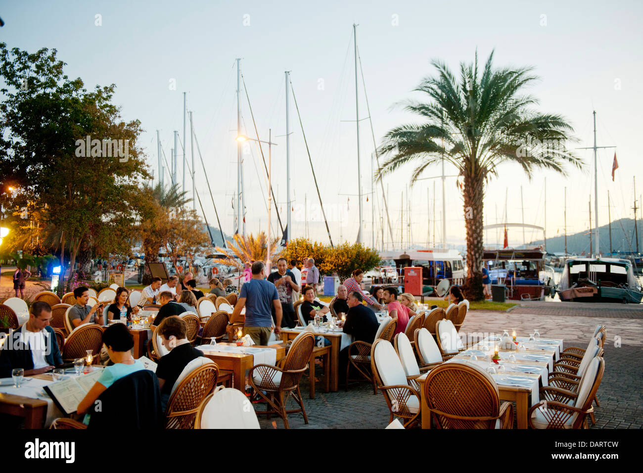 Asien, Ägypten, Provinz Mugla, Göcek Stockfoto