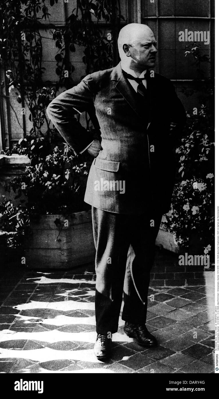 Gustav stresemann 1878 1929 Fotos und Bildmaterial in hoher Auflösung