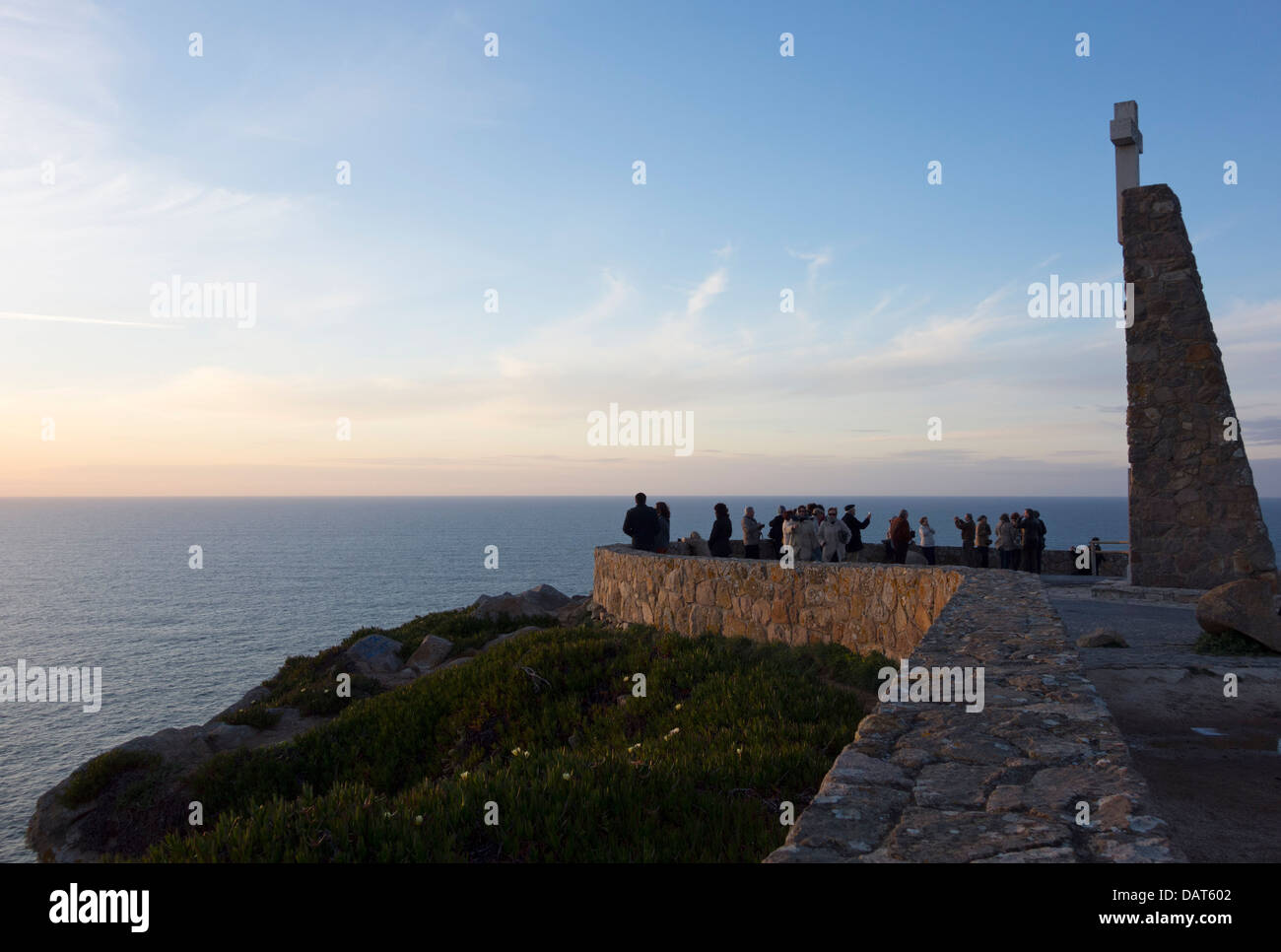 Cabo da Roca, Portugal - westlichsten Punkt Europas Stockfoto