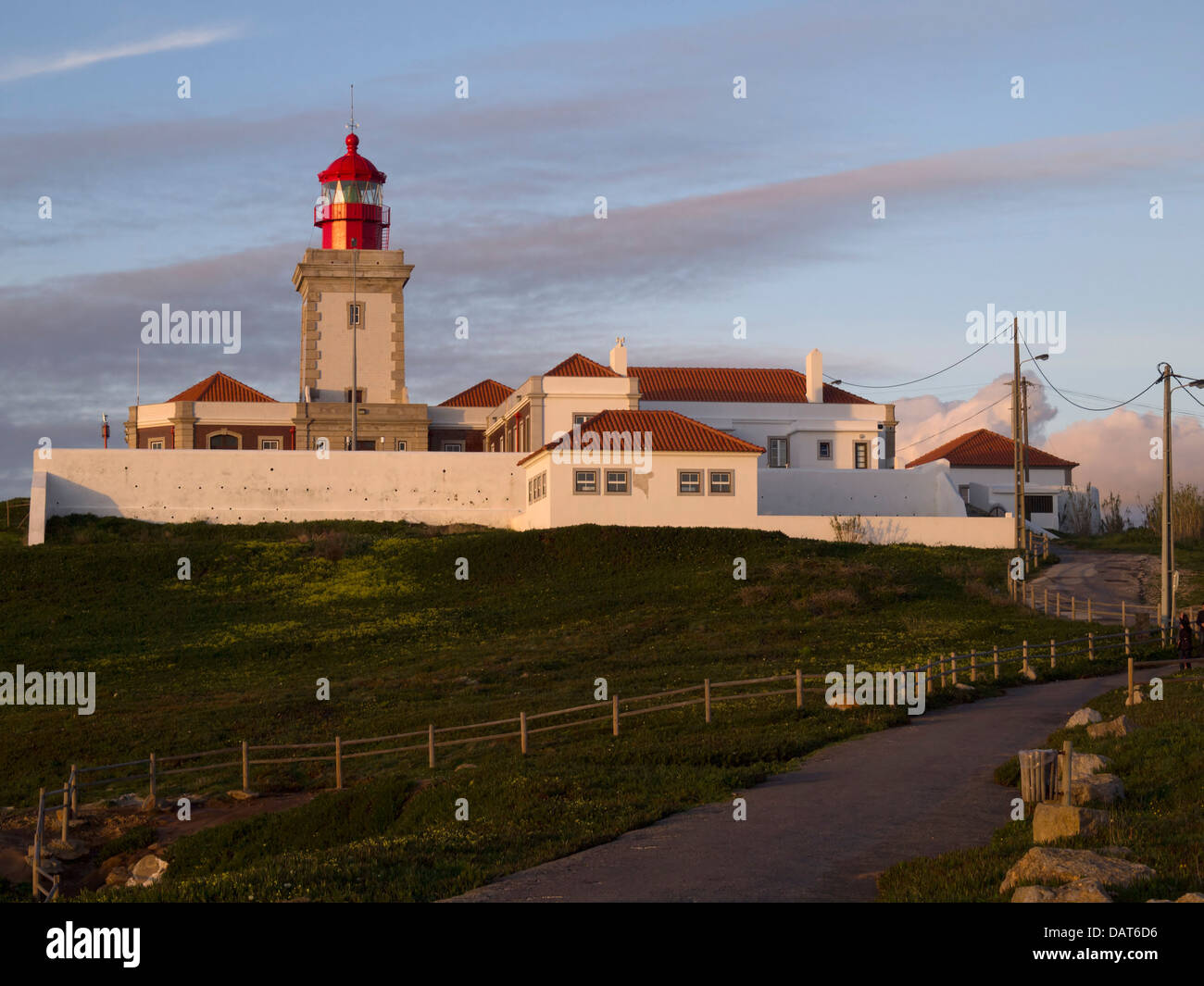 Leuchtturm, Cabo da Roca, Portugal - westlichsten Punkt Europas Stockfoto