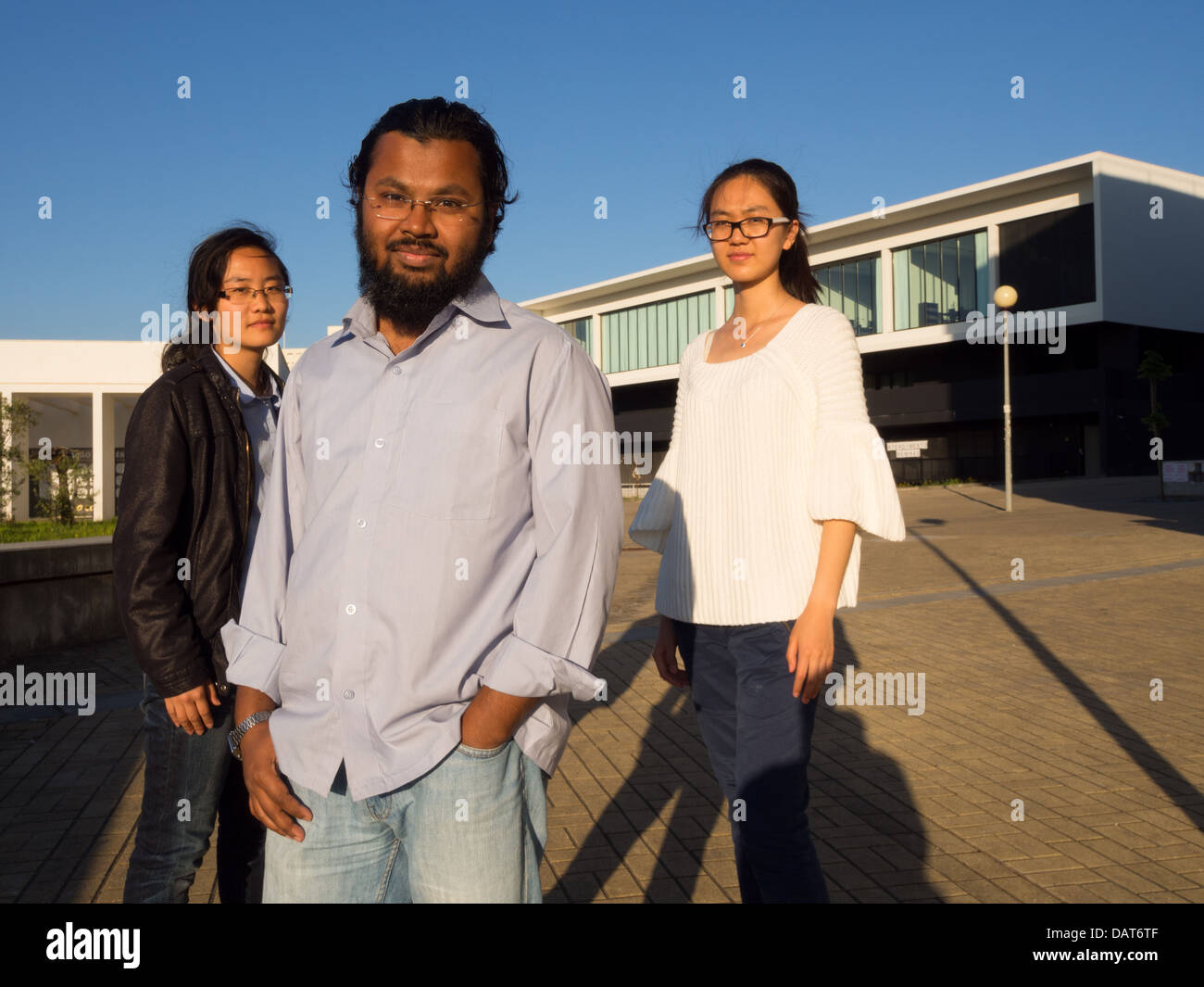 Multi ethnischen Personengruppen Stockfoto