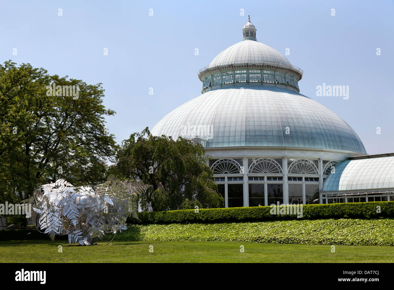 Konservatorium Enid A. Haupt des Botanischen Gartens in der Bronx, New York City Stockfoto