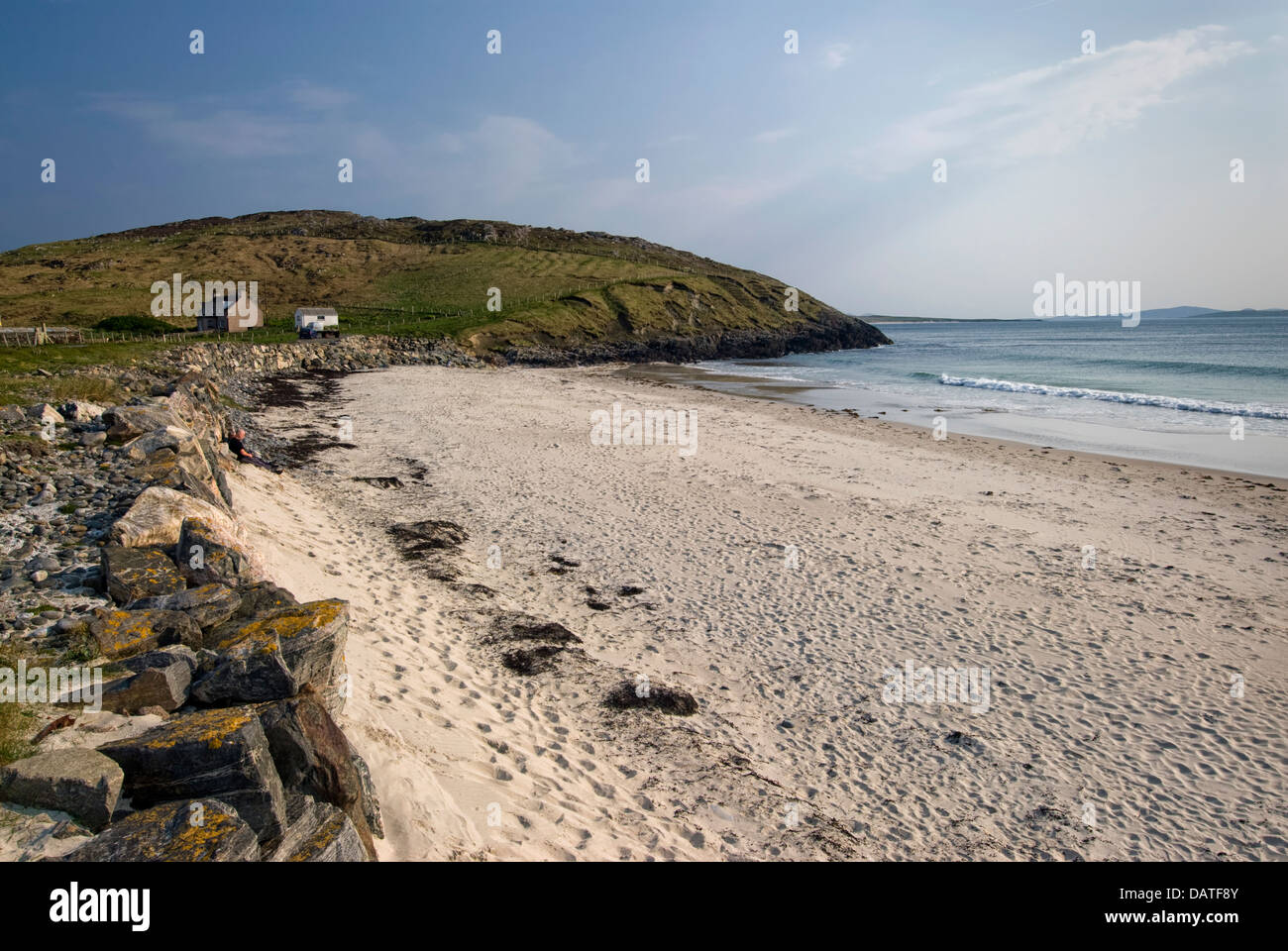 Northton Strand, Insel Harris, äußeren Hebriden, Schottland Stockfoto