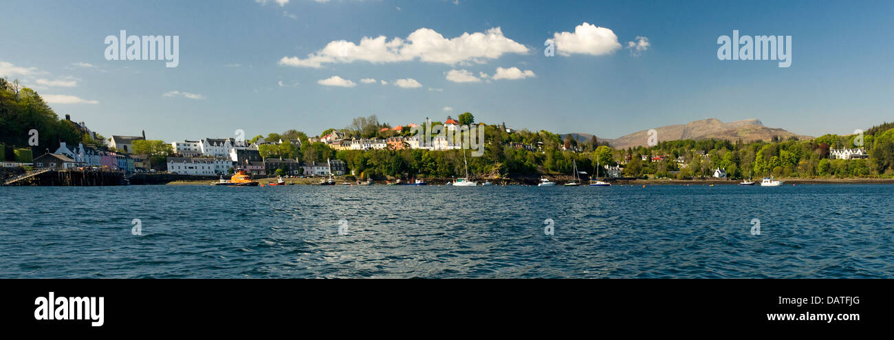 ist die größte Stadt auf der Isle Of Skye in der Inneren Hebriden in Schottland, Großbritannien Stockfoto