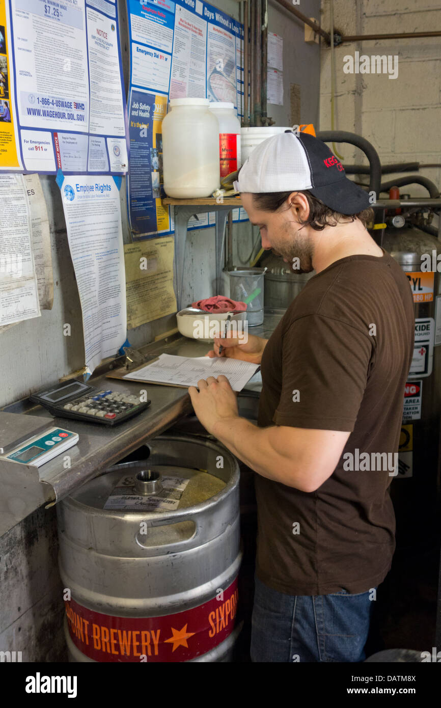 SixPoint Brauerei in Brooklyn New York Stockfoto