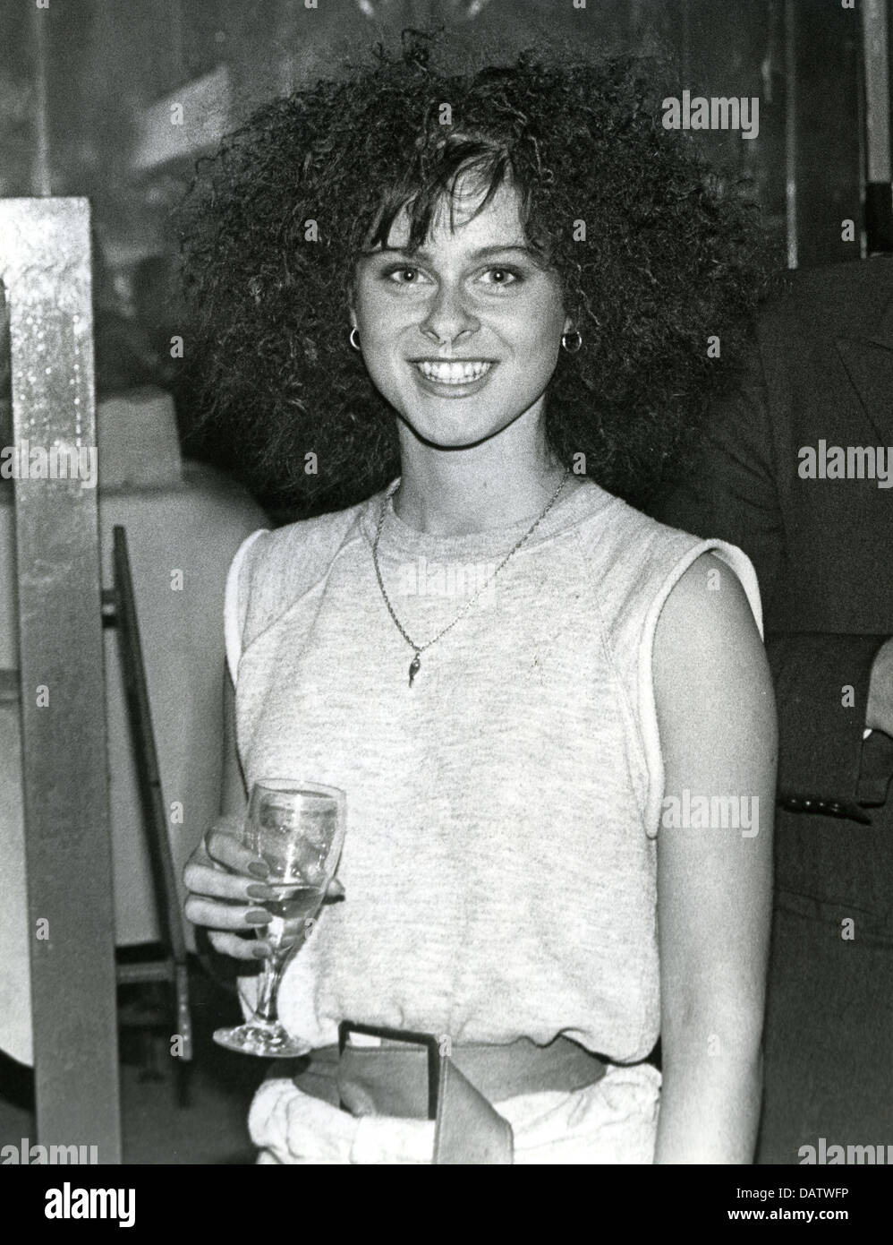 LISA STANSFIELD englische pop-Sängerin im Februar 1983. Foto-Gabor Scott Stockfoto