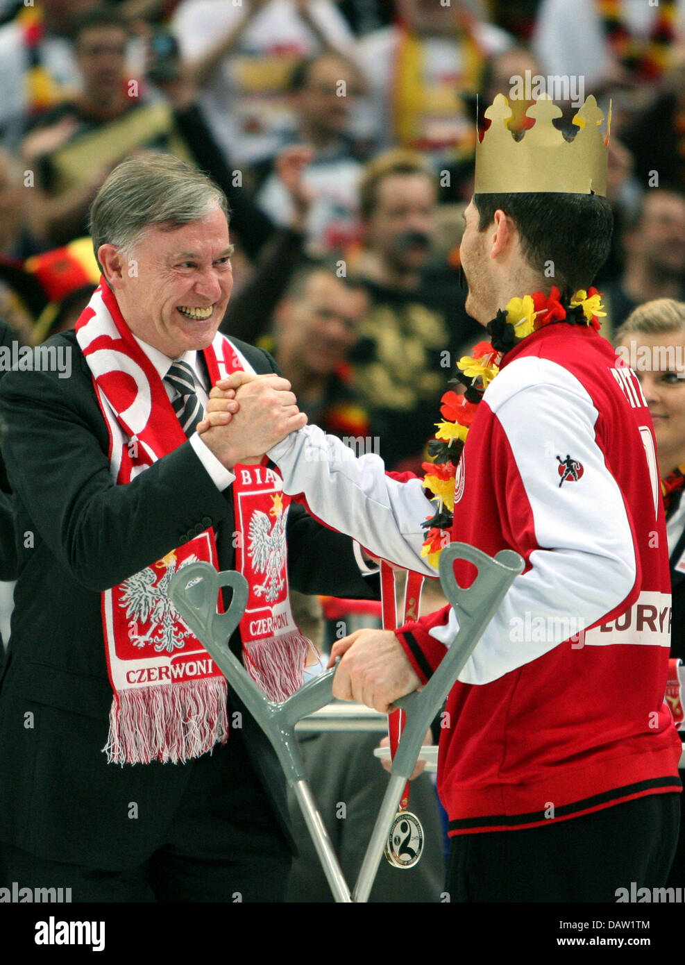 German National Handball Team After Stockfotos Und Bilder Kaufen Alamy