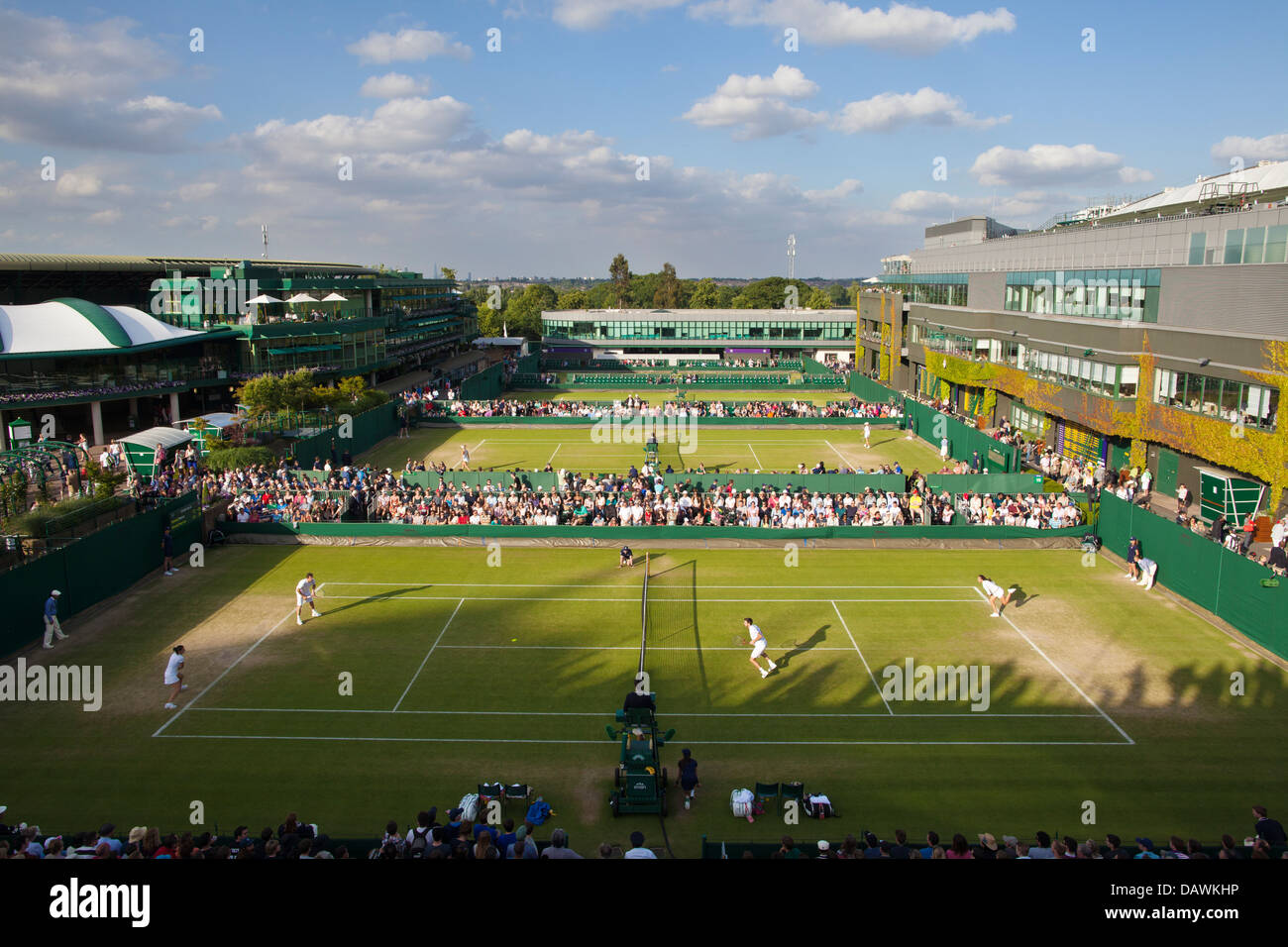Der All England Lawn-Tennis & Croquet Club, Wimbledon Tennis Championships 2013 Stockfoto