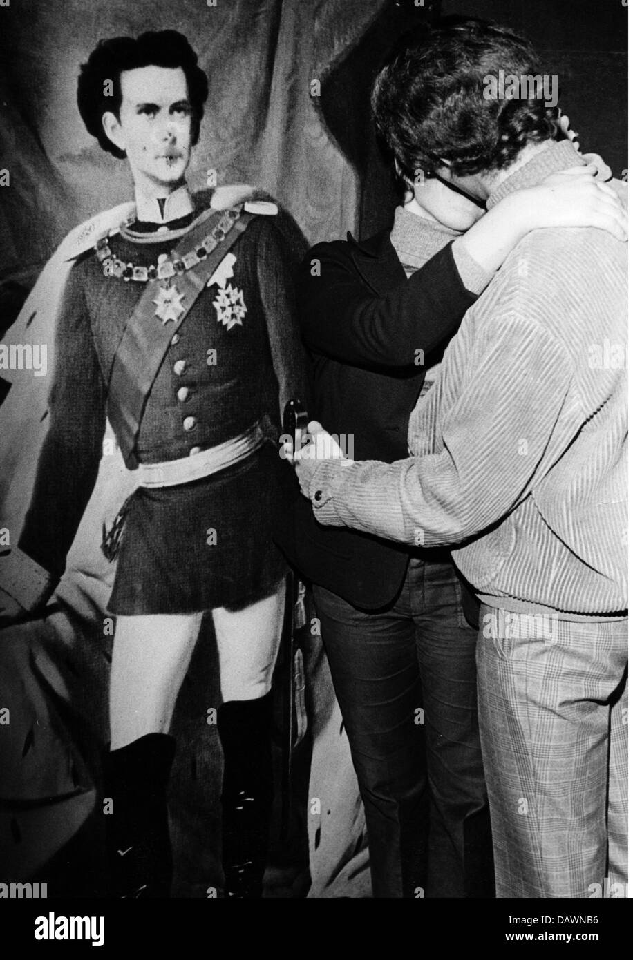 Geographie / Reisen, Deutschland, München, Gastronomie, 'Koenig-Ludwigs-Pilsstuben', Tanzpaar, Anfang, 70er Jahre, , Zusatzrechte-Clearences-nicht vorhanden Stockfoto