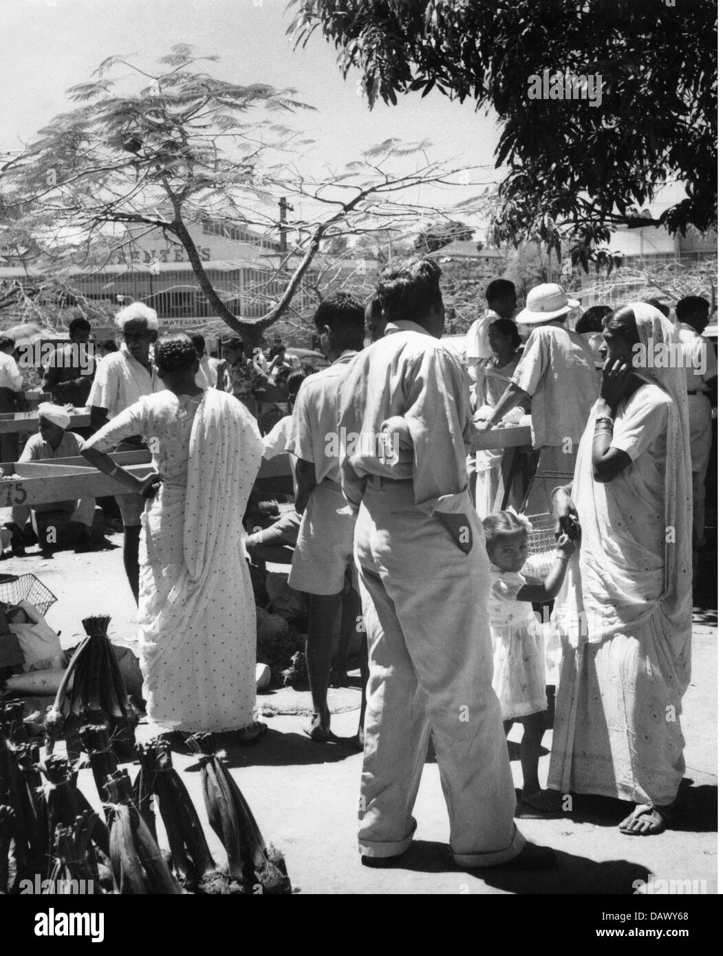 Geographie / Reisen, Fidschi, Handel, Märkte, Heimatmarkt, Suva, um 1960, Zusatzrechte-Clearences-nicht vorhanden Stockfoto