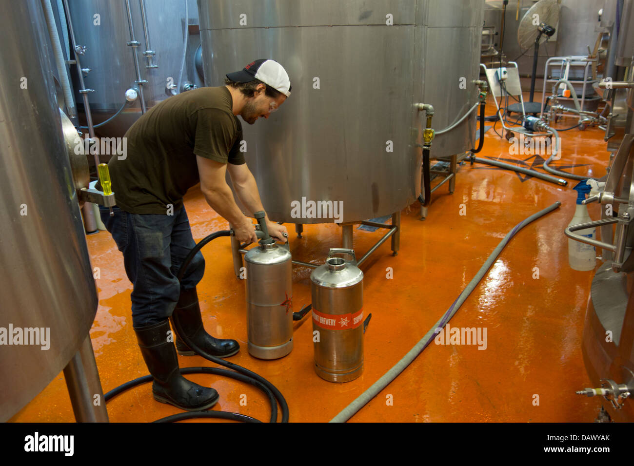 SixPoint Brauerei in Brooklyn New York Stockfoto