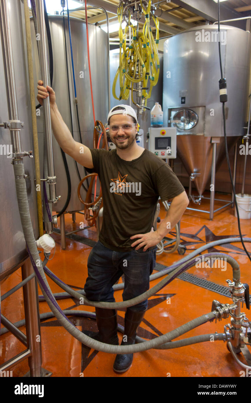 SixPoint Brauerei in Brooklyn New York Stockfoto