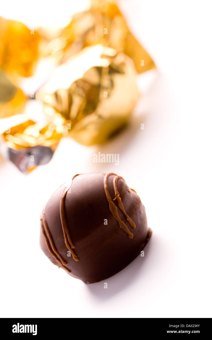 Praline Stockfoto