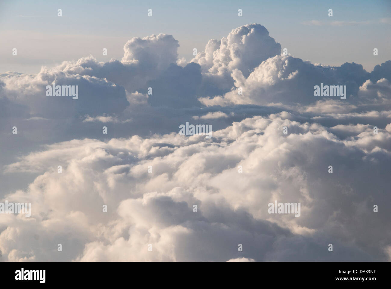 Über den Wolken Stockfoto