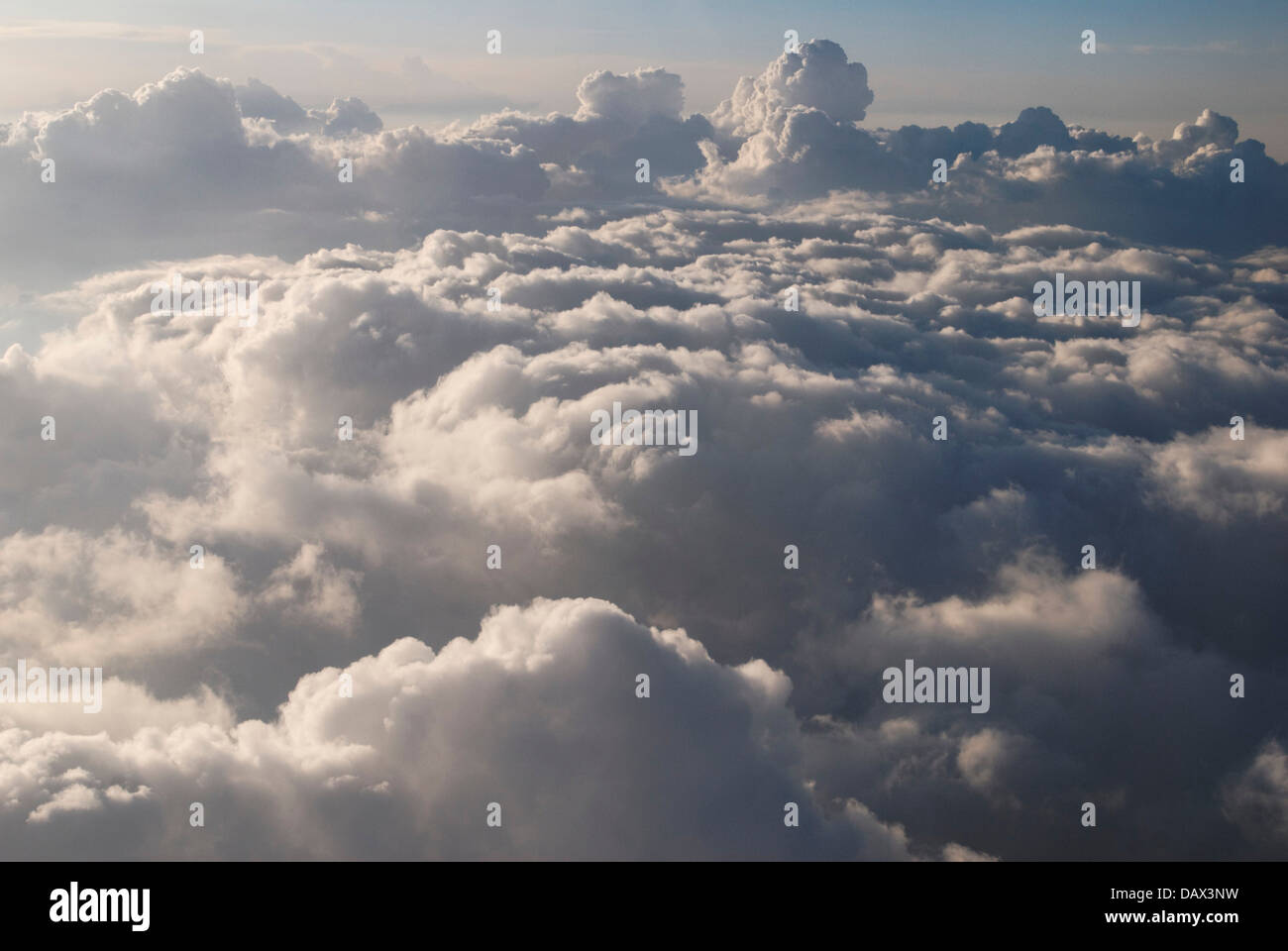 Über den Wolken Stockfoto