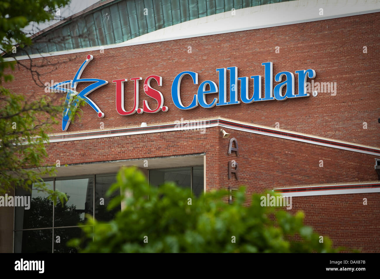 US Cellular Arena sieht in Milwaukee Stockfoto