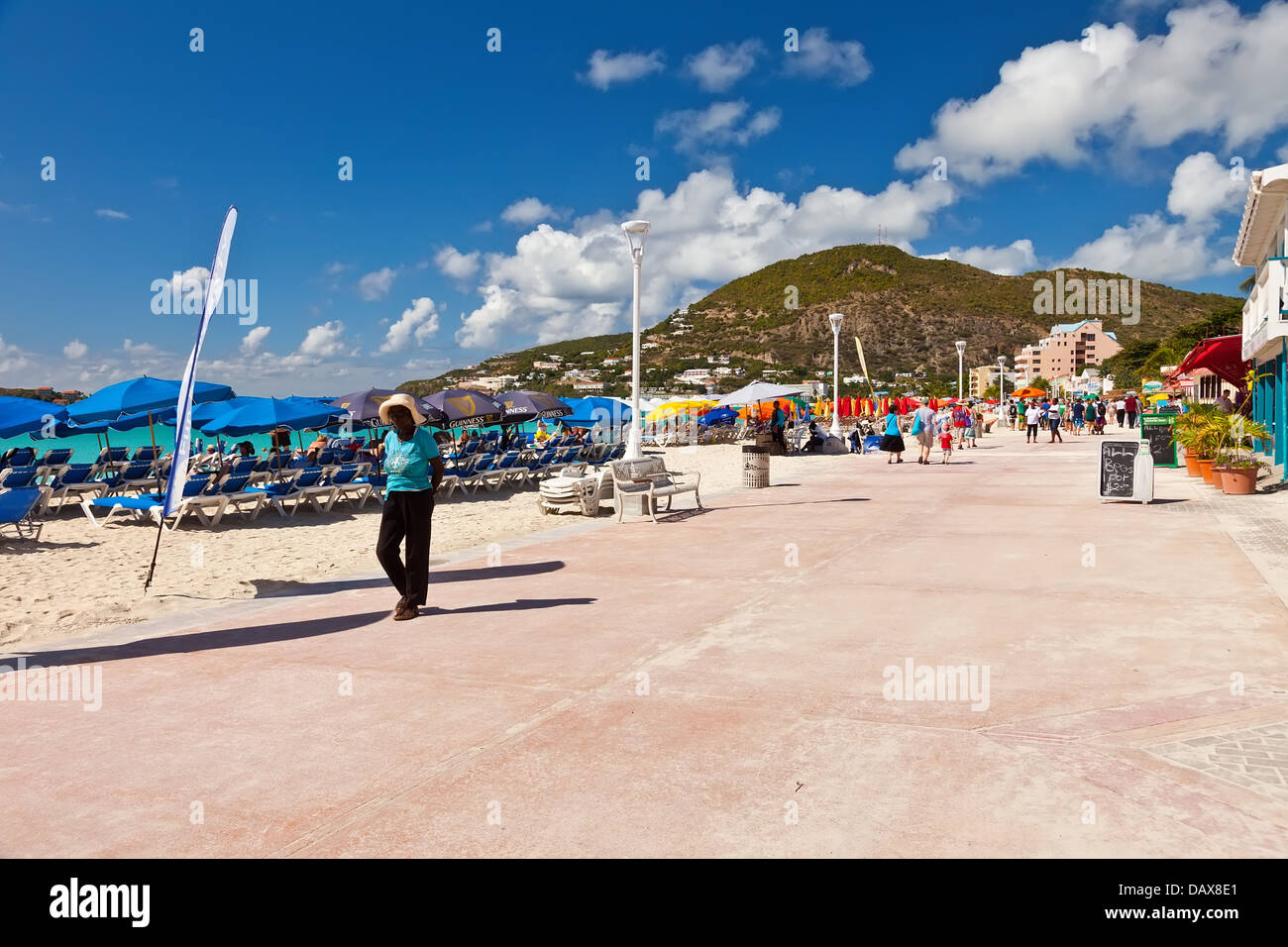 Philipsburg, St. Maarten Stockfoto