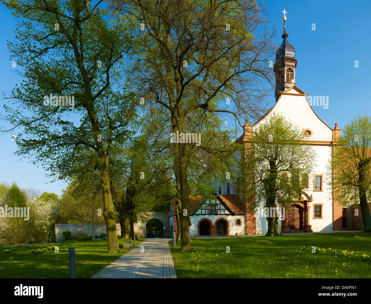 St.-Antonius-Kirche, Worbis, Eichsfeld Kreis, Thüringen, Deutschland Stockfoto