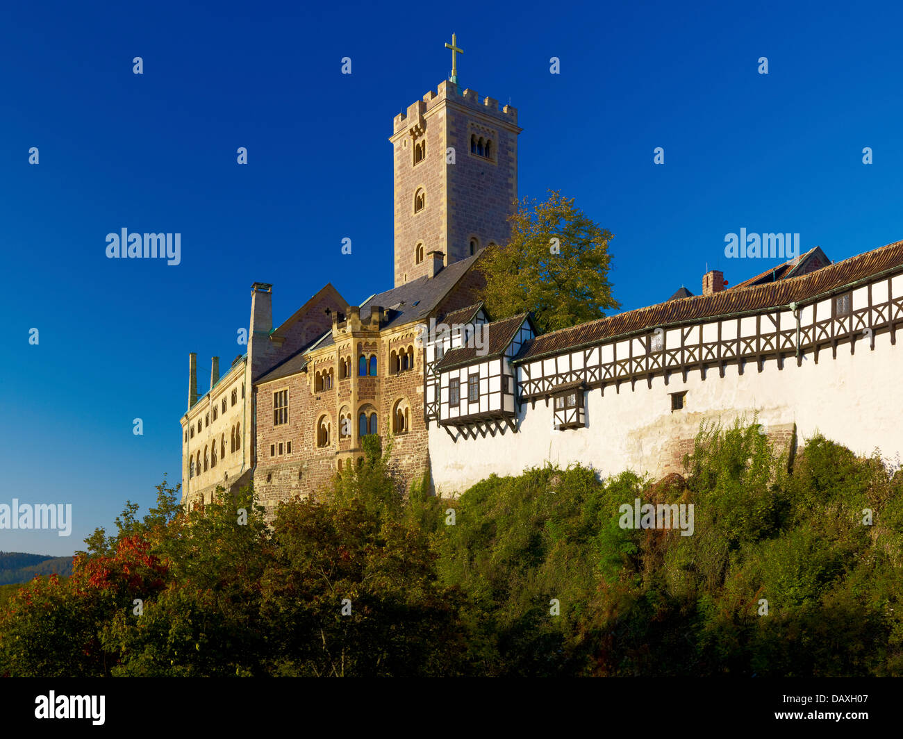 Wartburg, Eisenach, Thüringen, Deutschland Stockfoto