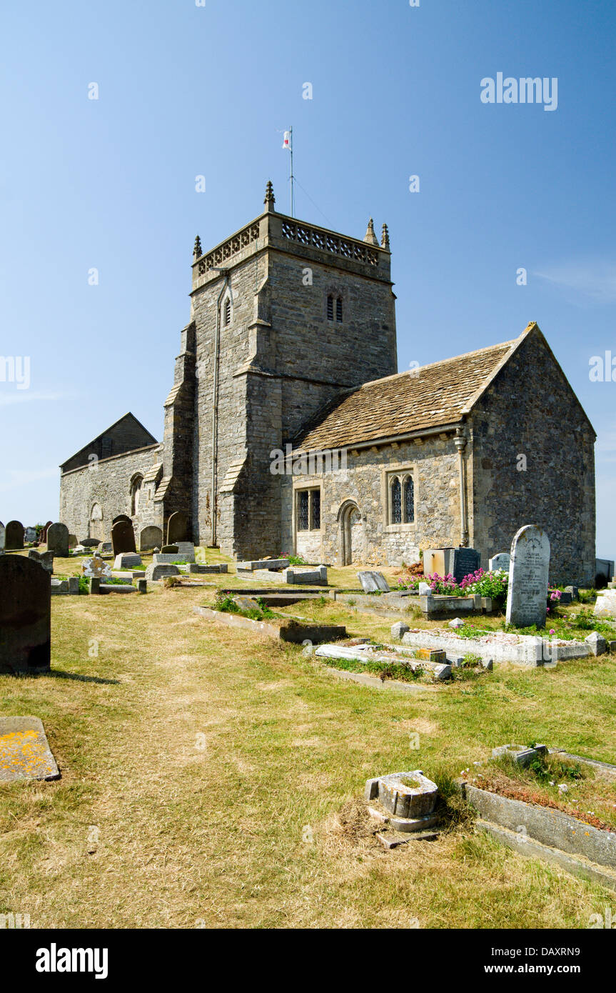 St. Nicholas Church, bergauf, Weston-Super-Mare, Somerset, England. Stockfoto