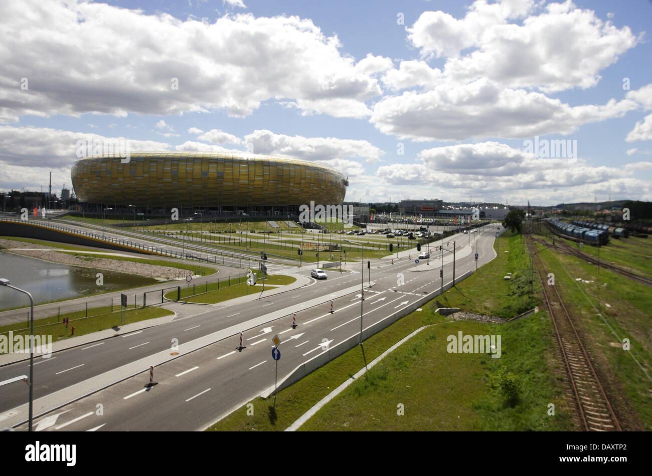 Danzig, Polen 20. Juli 2013. FC Barcelona wird kein Spiel gegen Lechia Gdansk an die PGE Arena in Danzig am 20. Juli. Club erklärt, dass es keine emotionale Stärke in Polen zu spielen, nachdem Nachrichten von Tito Vilanova Gesundheit offenbart wurde. Bildnachweis: Michal Fludra/Alamy Live-Nachrichten Stockfoto