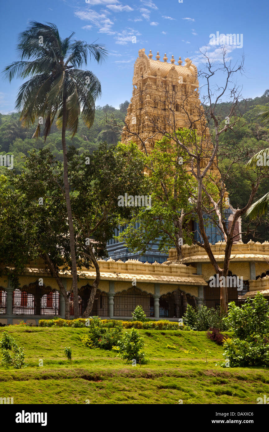Simhachalam Tempel, Simhachalam, Visakhapatnam, Andhra Pradesh, Indien Stockfoto