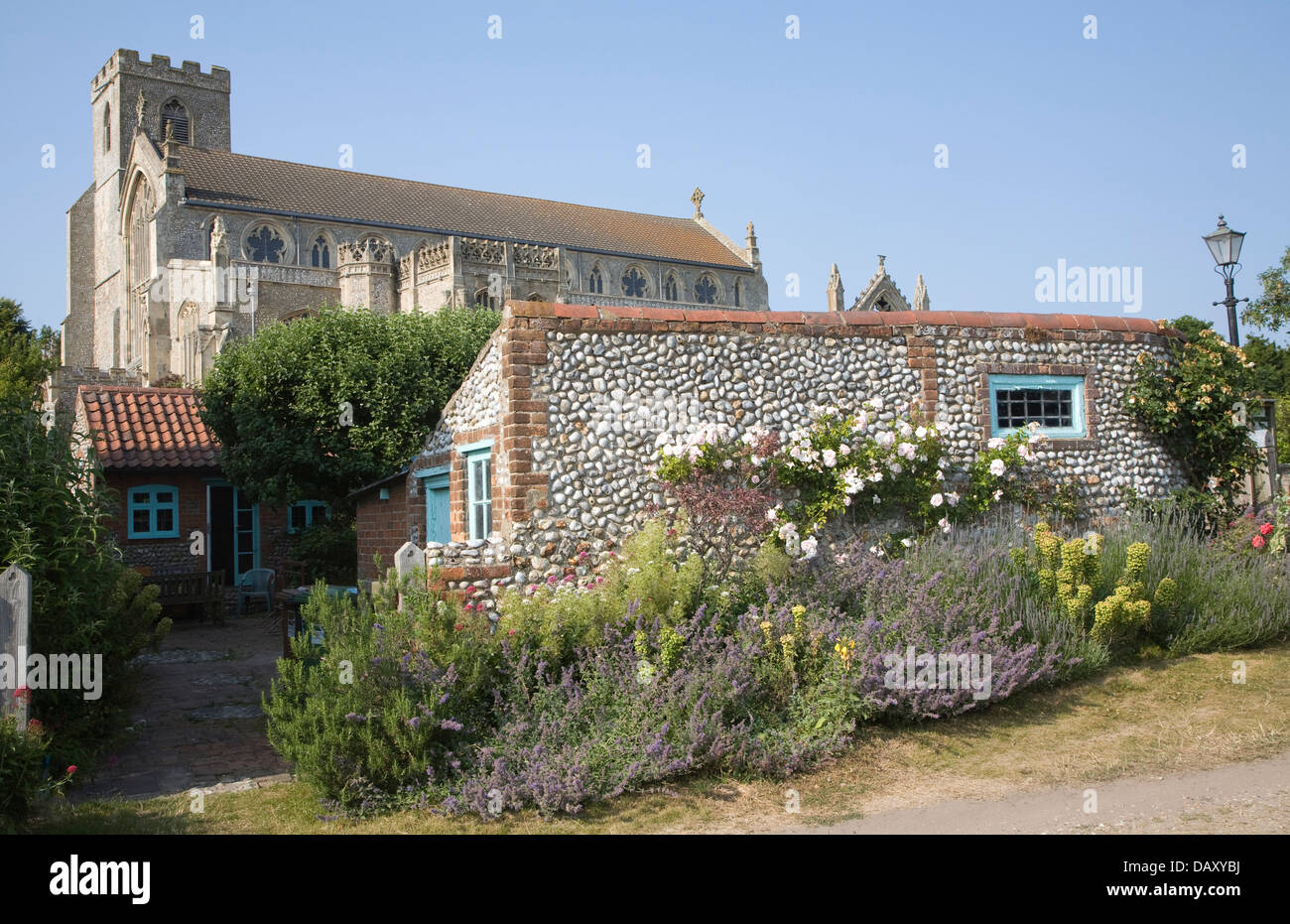 Pfarrkirche St. Margaret Cley nächstes Meer Norfolk England Stockfoto