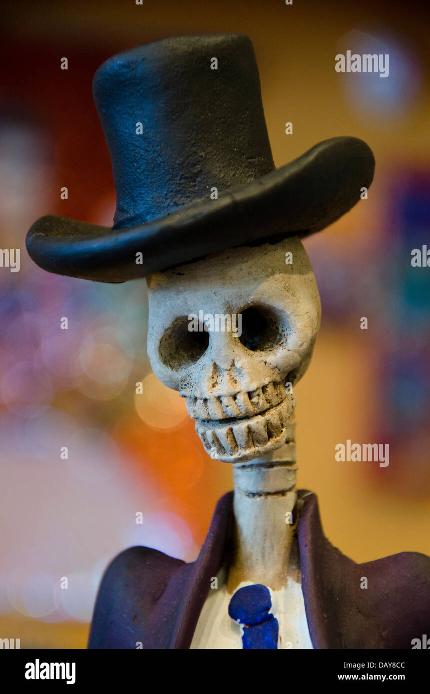 Tag der Toten - El Dia de Los Muertes, Pikes Market, Seattle WA, USA Stockfoto