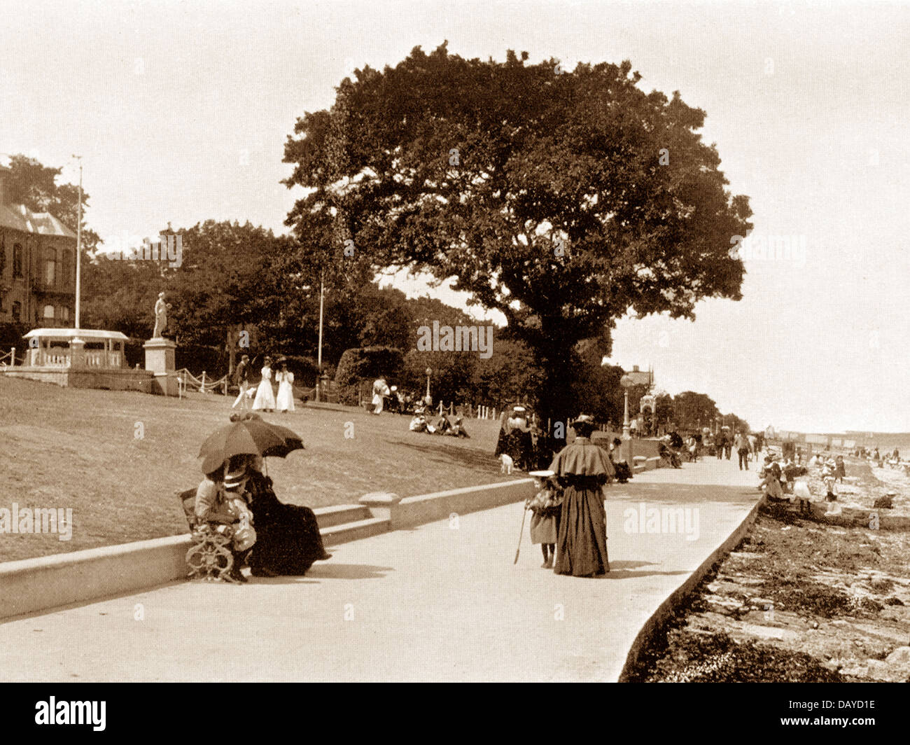 Cowes The Green Isle Of Wight frühen 1900er Jahren Stockfoto