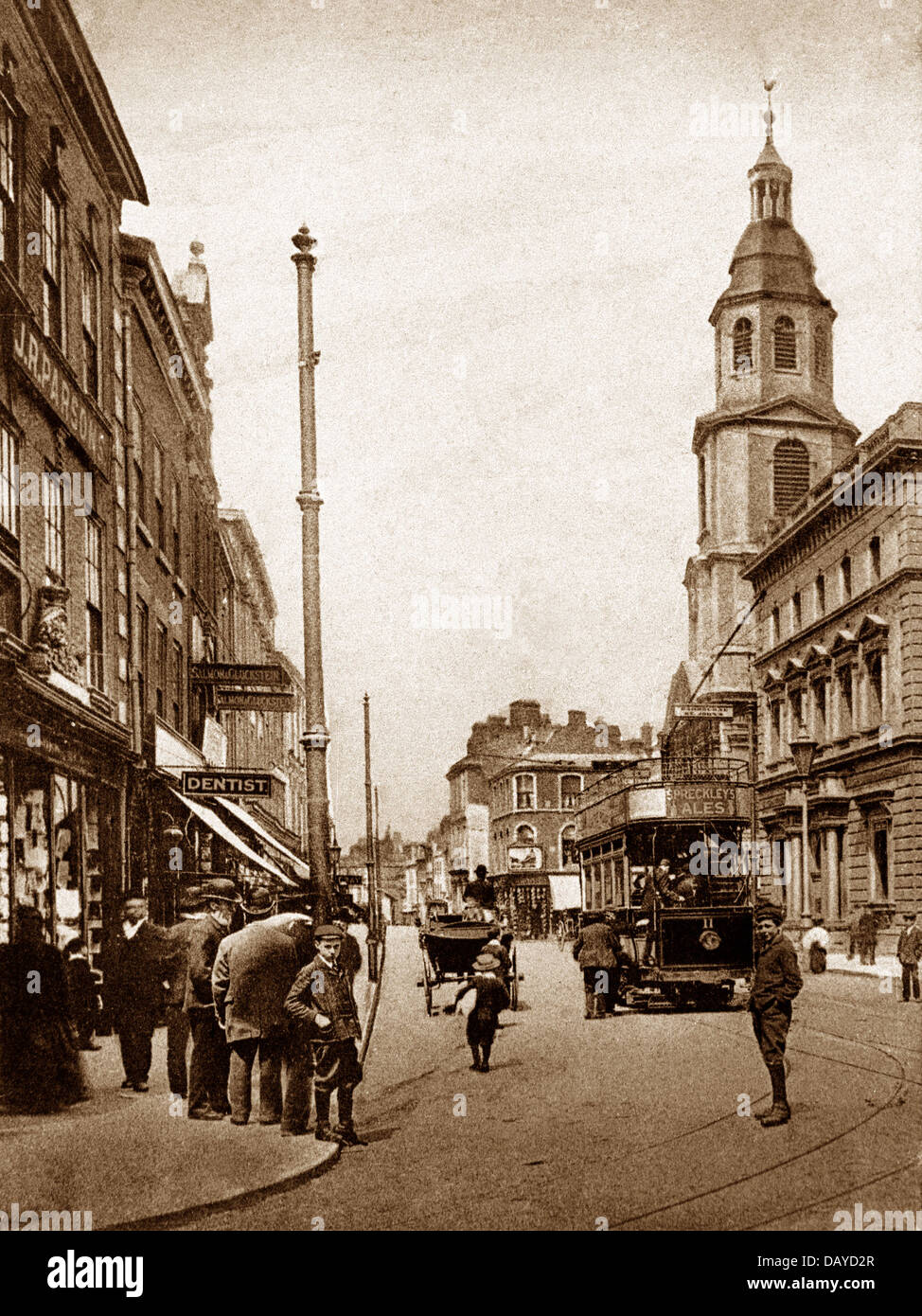 Worcester Cross 1900 Stockfoto