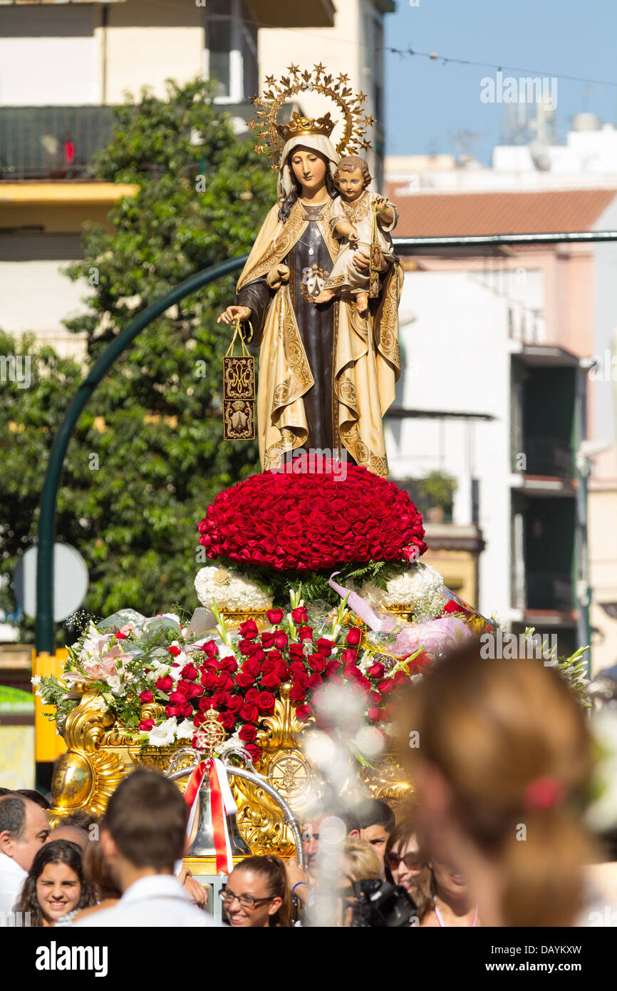 Virgen del carmen malaga -Fotos und -Bildmaterial in hoher Auflösung ...