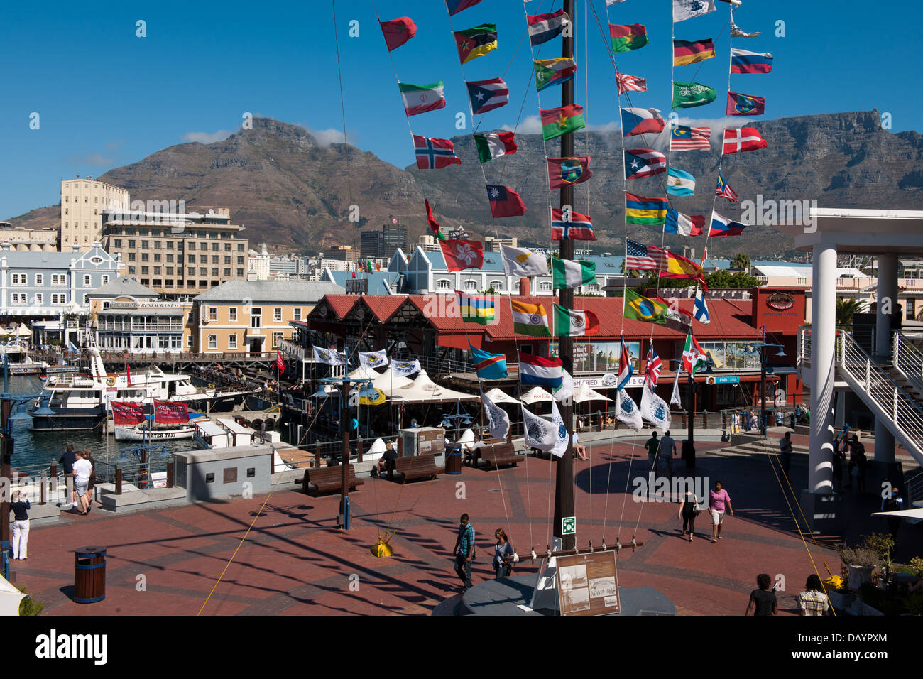 Victoria & Alfred Waterfront, Cape Town, Südafrika Stockfoto