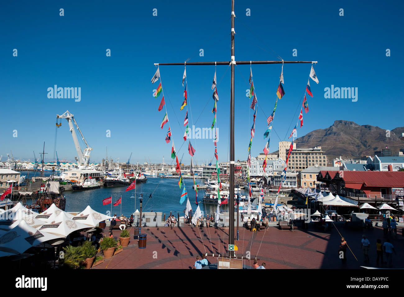 Victoria & Alfred Waterfront, Cape Town, Südafrika Stockfoto