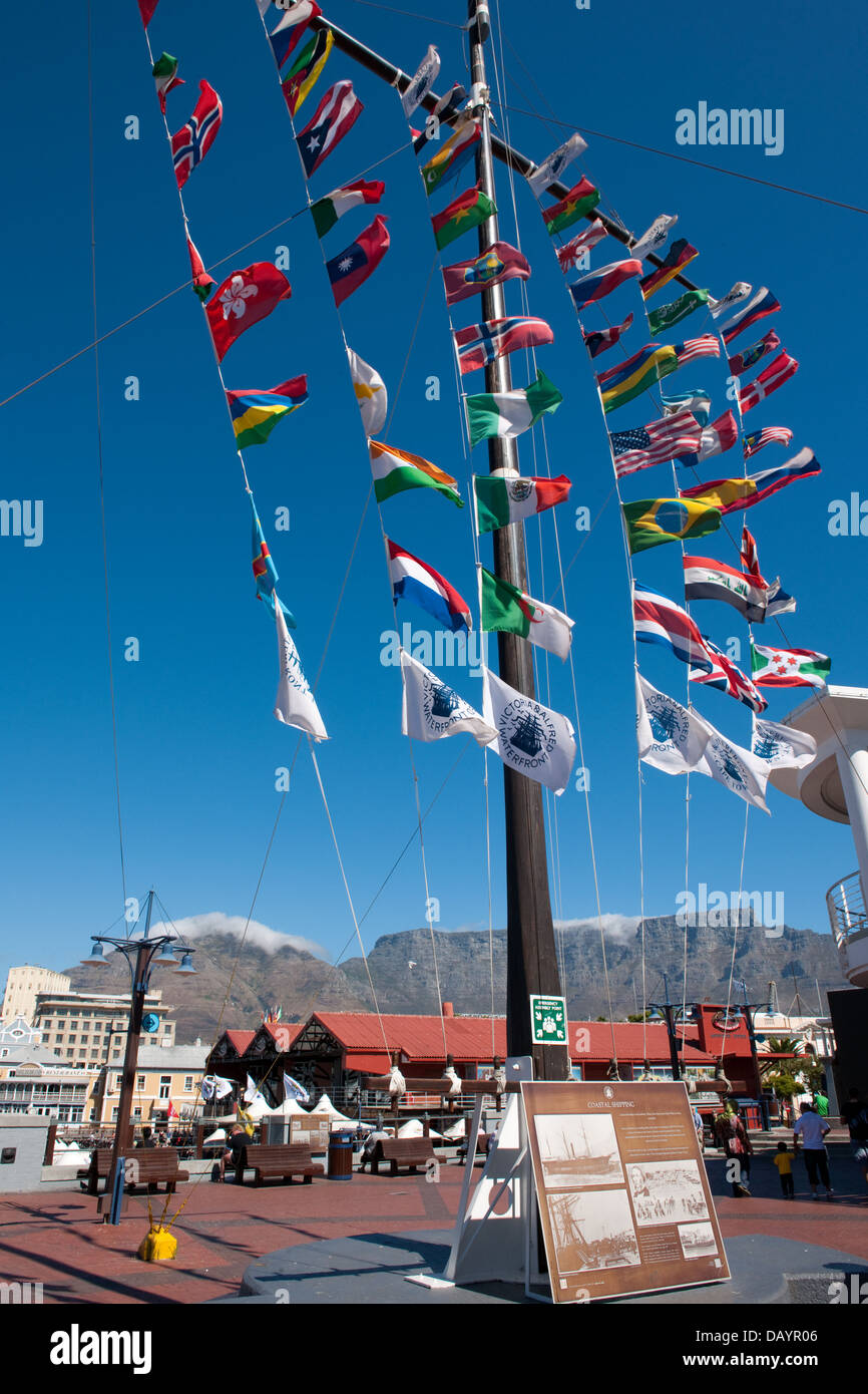 Victoria & Alfred Waterfront, Cape Town, Südafrika Stockfoto