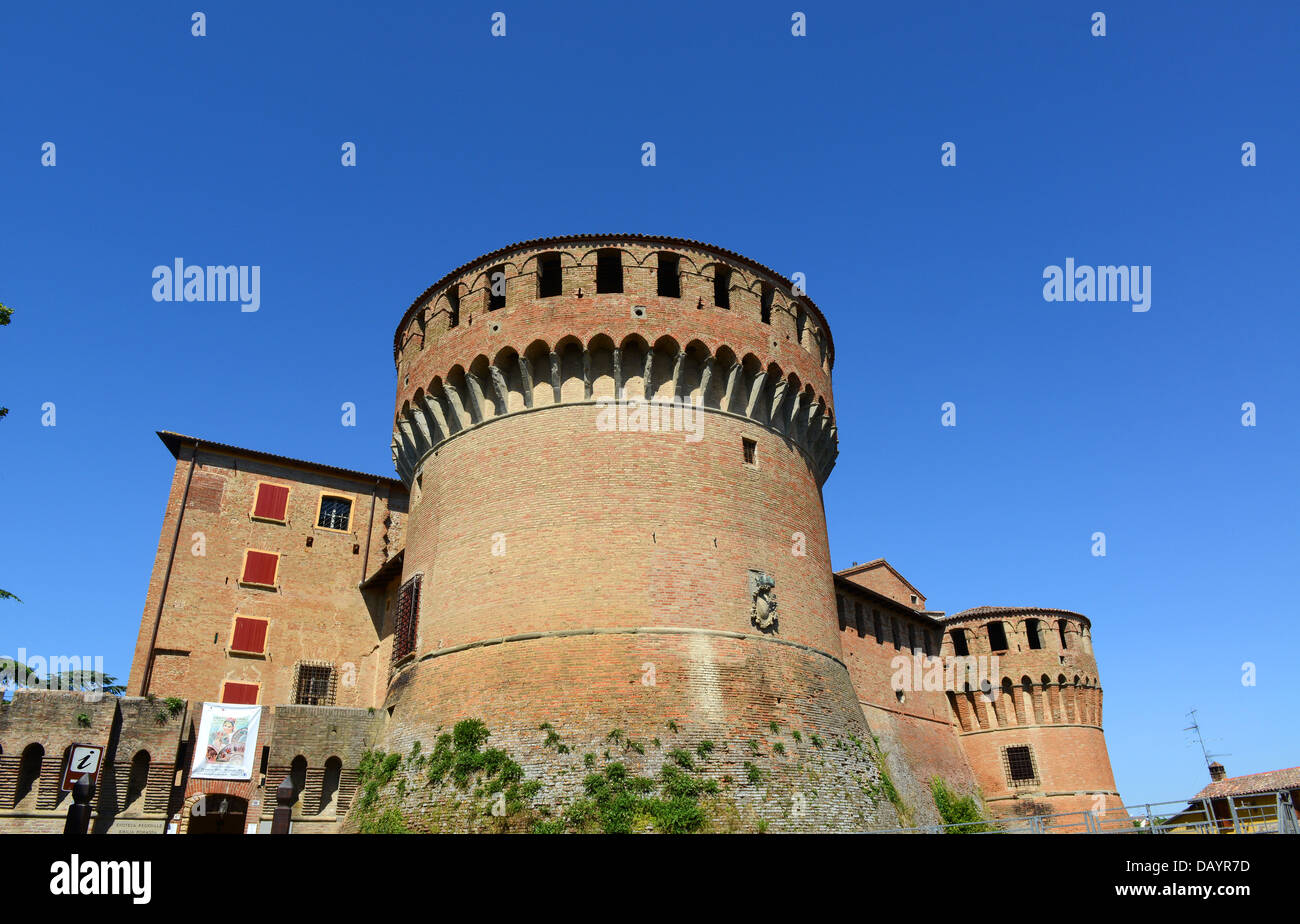 Dozza Italien Castello Sforzesco der Dozza Stockfoto