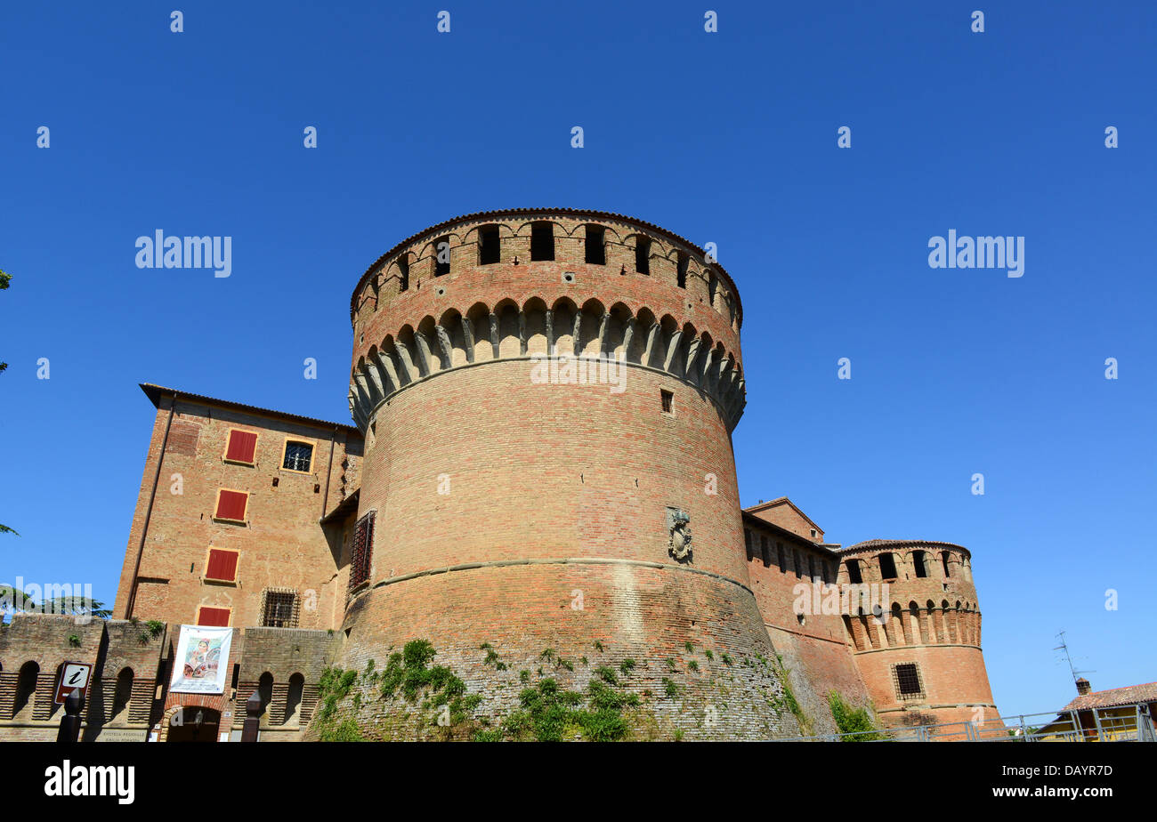 Dozza Italien Castello Sforzesco der Dozza Stockfoto Dozza Italien Castello Sforzesco der Dozza Stockfoto