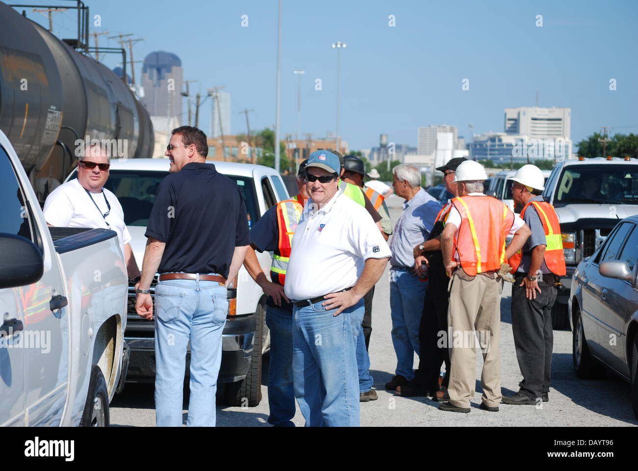 Union Pacific Big Boy Umzug in Frisco Stockfoto