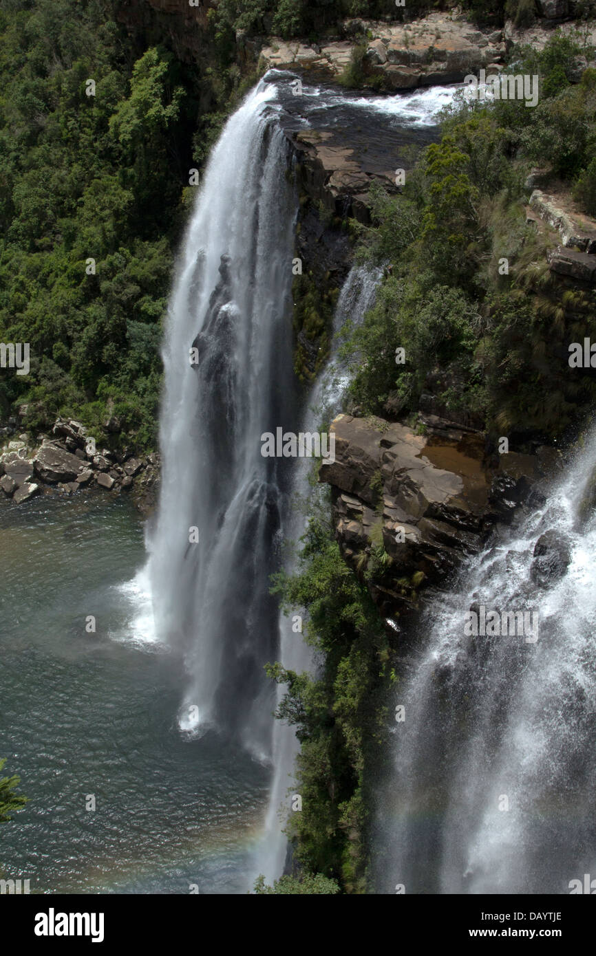 Lisbon Falls, den höchsten Wasserfall in Südafrika. Stockfoto