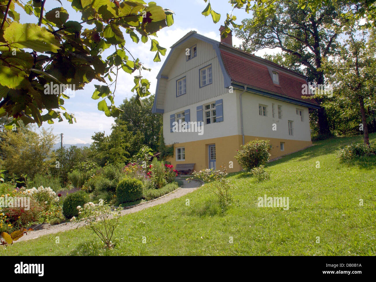 Das Bild zeigt das Septembertag-Haus in Murnau ...