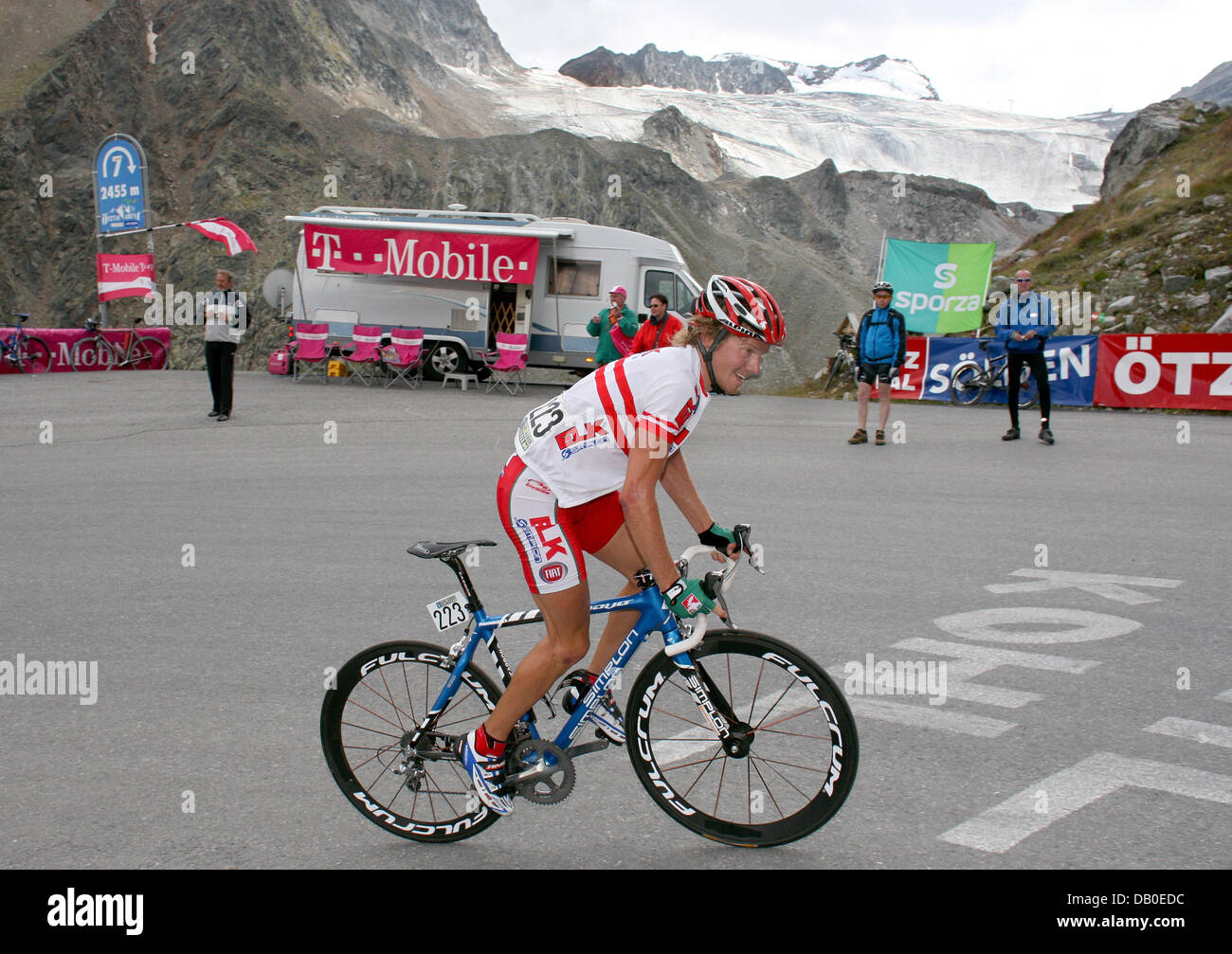 Osterreichischer Radrennfahrer Christian Pfannberger Team Elk Haus